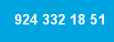 924 332 18 51